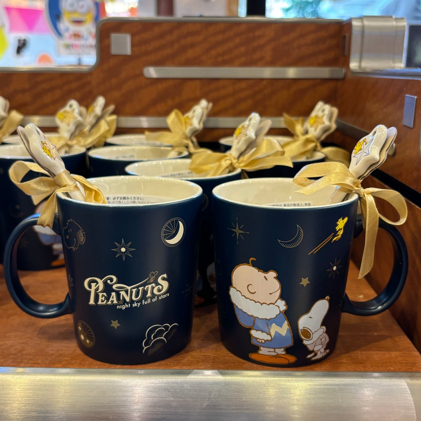 USJ PEANUTS 聖誕系列 - Snoopy & Charlie Brown 瓷杯連匙羹套裝