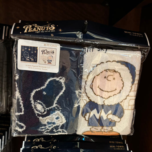 USJ PEANUTS 聖誕系列 - 小毛巾套裝（2pcs）