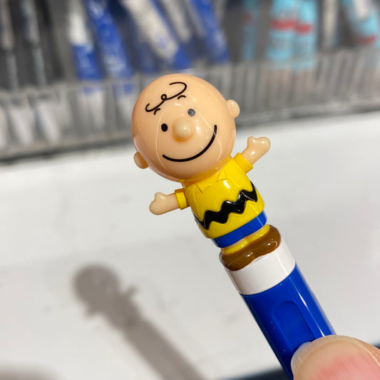 【Order】USJ Charlie Brown Action Ballpoint Pen / Mechanical Pencil