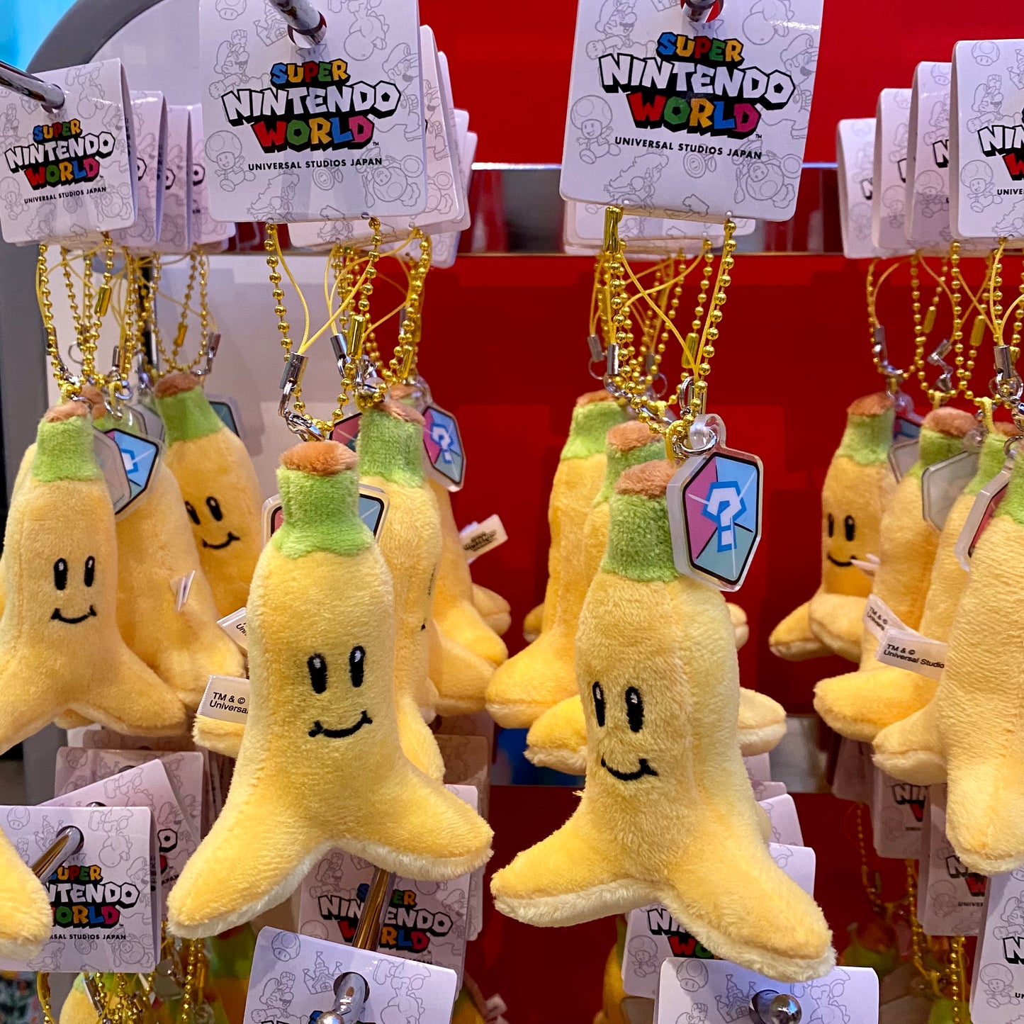 【Order】USJ Mario Banana Plush Chain