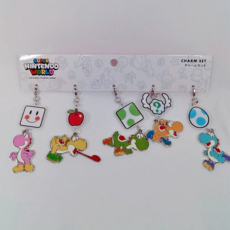 USJ Yoshi‘s Adventure 小吊飾 charm set 5pcs