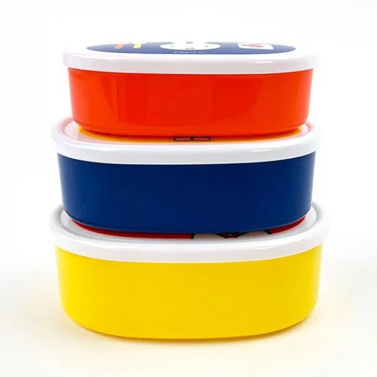 【現貨】Miffy 3合1 食物盒 午餐盒 便當盒