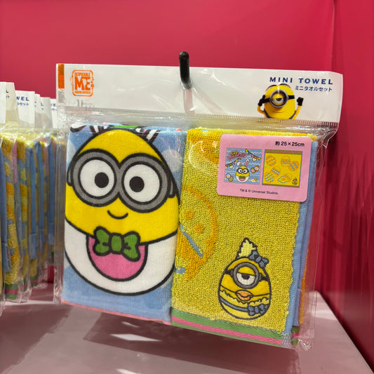 【Order】USJ Universal Easter - Minions Towel 2pcs set