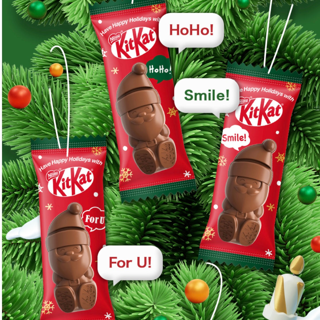 【Order】Christmas Limited Kit Kat Holiday Santa