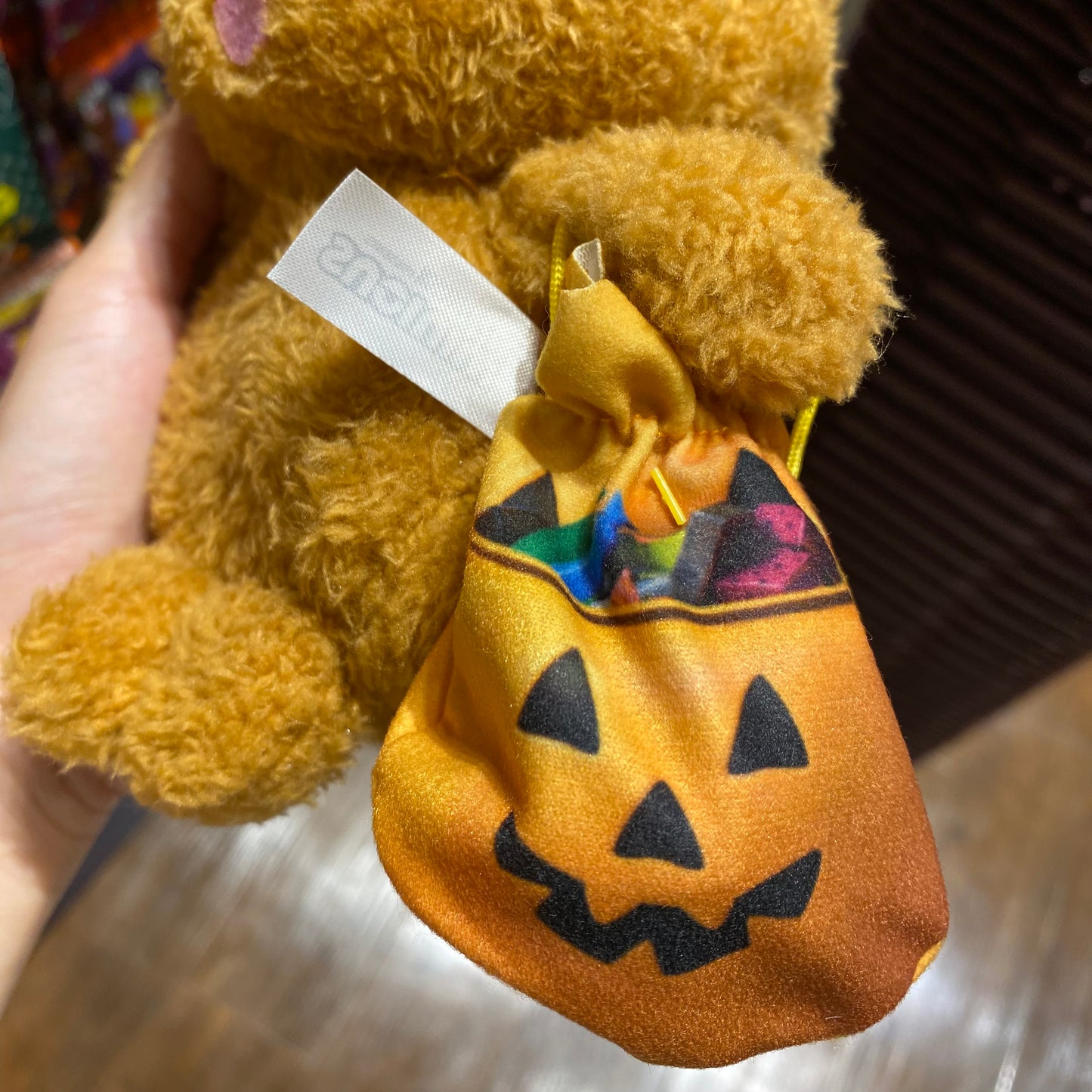 【Order】Halloween Limited- Tim Bear with Pumpkin Bag Plush Chain 
