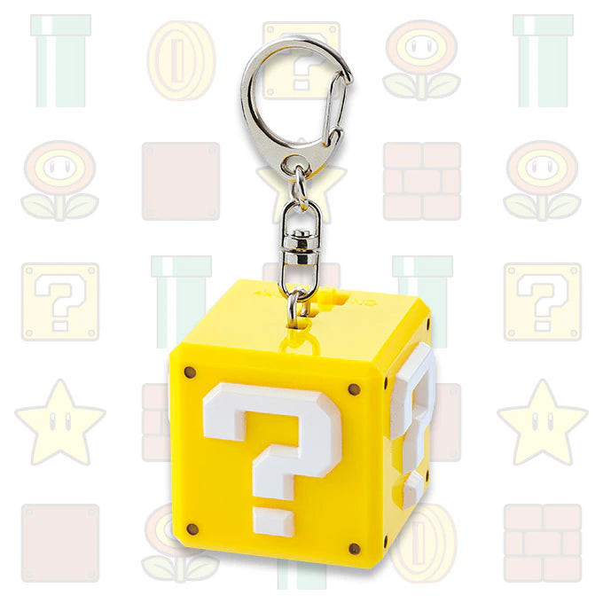 USJ Mario 發聲問號磚塊鑰匙扣