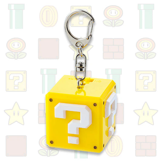 USJ Mario 發聲問號磚塊鑰匙扣