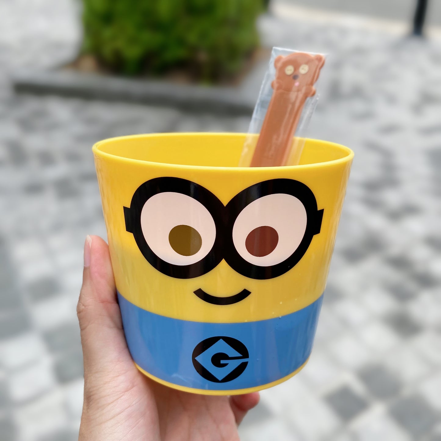 【Order】USJ Minions Bob & Tim Ice Cream Cup with Spoon
