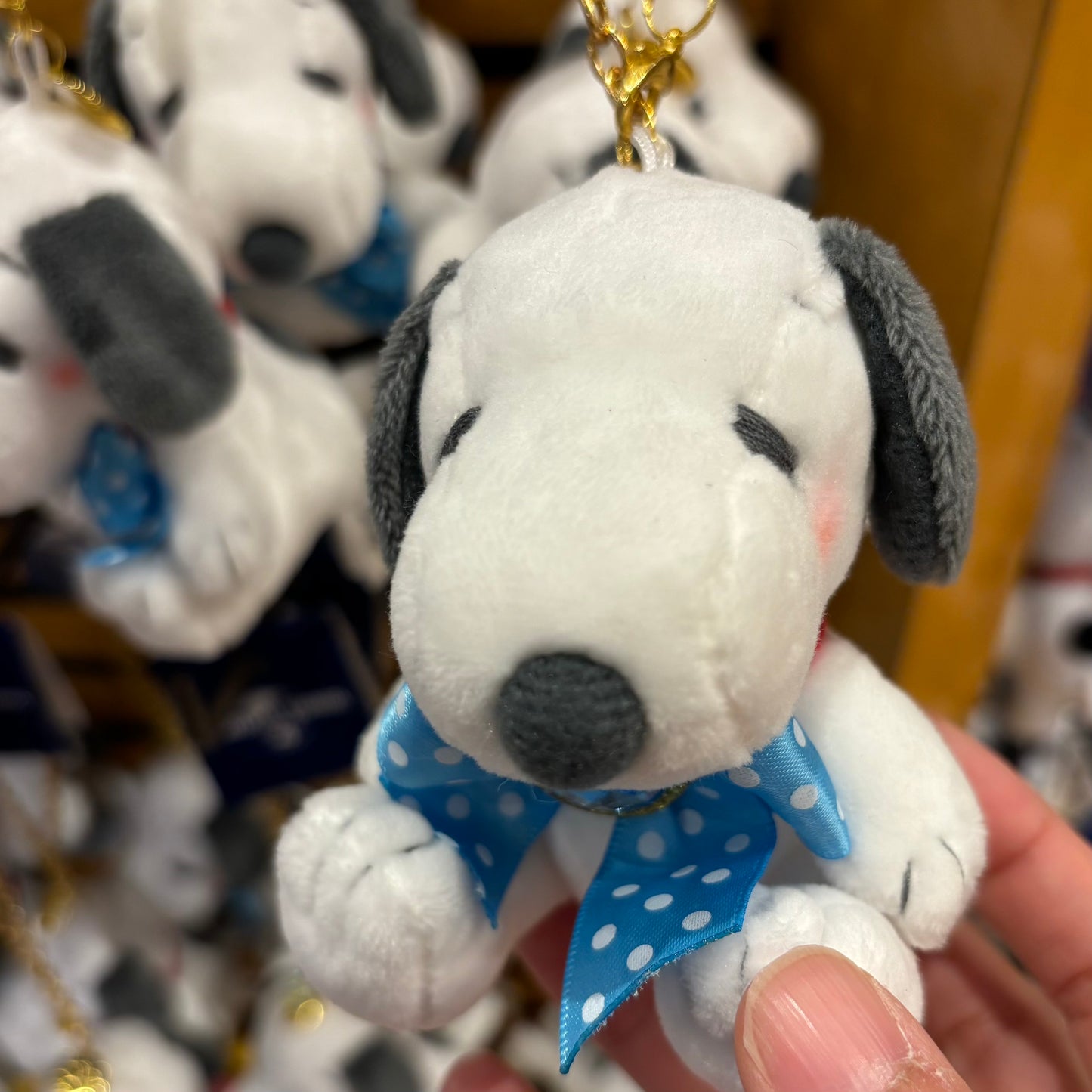 USJ Snoopy 小吊飾 (藍蝴蝶)