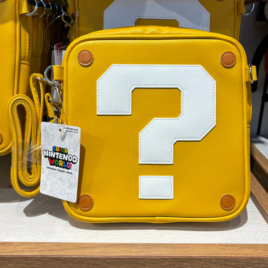 【Order】USJ Mario Question Block Crossbody Bag