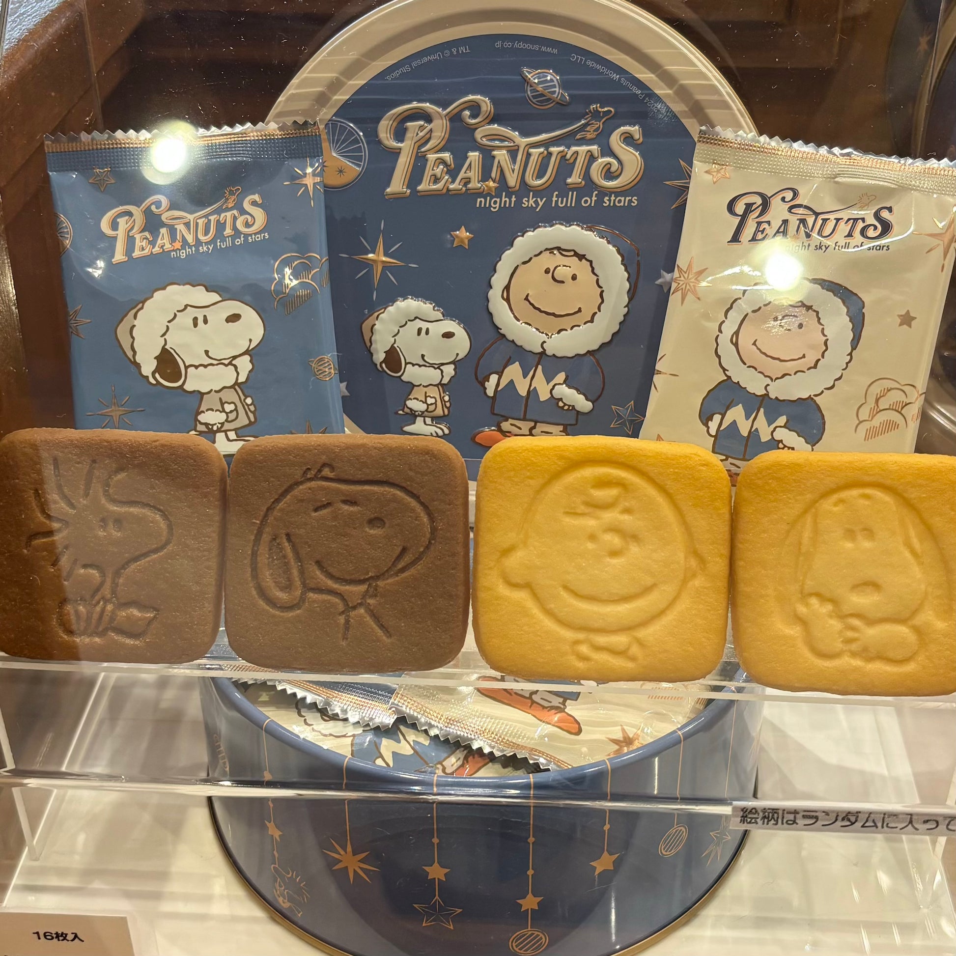 USJ PEANUTS 聖誕系列 - Snoopy & Charlie Brown 曲奇罐