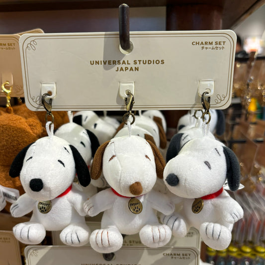 【訂貨】USJ Snoopy 小吊飾 3pcs set