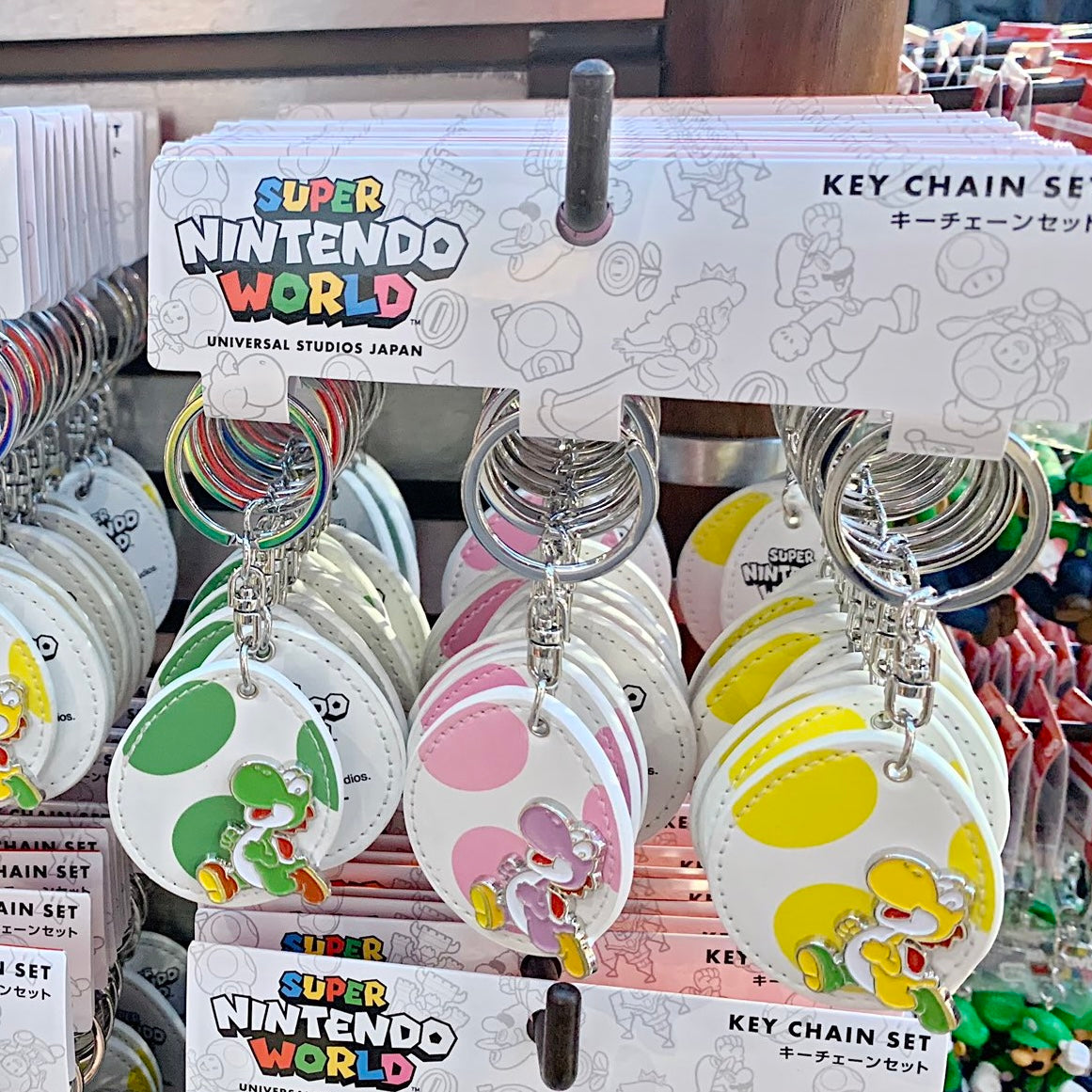 【訂貨】USJ Yoshi 蛋 Keychain Set