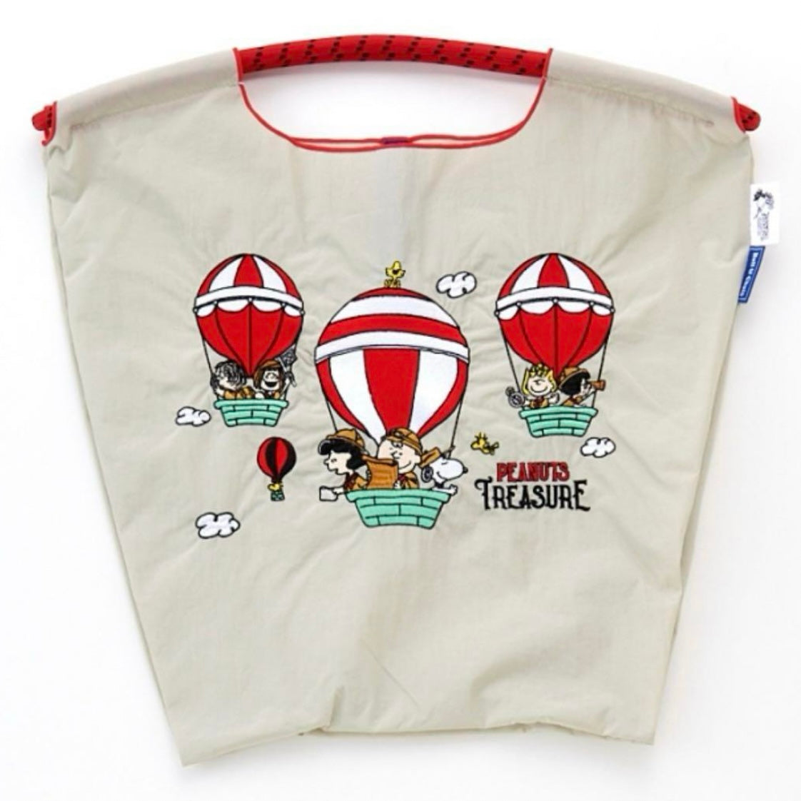 【Order】Umeda Snoopy Fest. Hankyu Exhibition 2024 - Ball & Chain Embroidered Tote Bag (M)