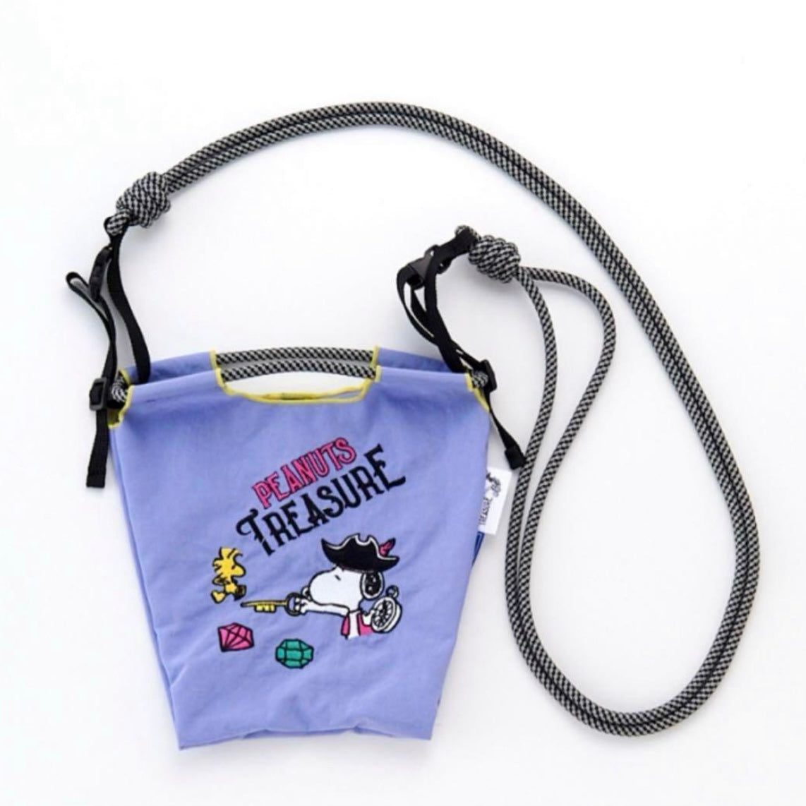 【Order】Umeda Snoopy Fest. Hankyu Exhibition 2024 - Ball & Chain Embroidered Shoulder Bag (S)