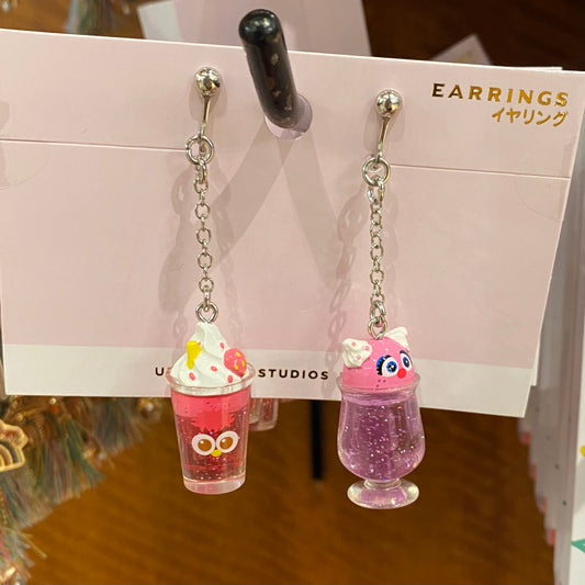 【Order】USJ Sesame Street Abby & Moppy Earrings