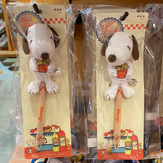 【Order】USJ Peanuts Food Truck Stationery - Snoopy Doll Ballpen