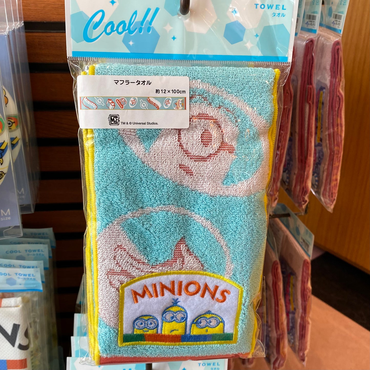 【訂貨】USJ Minions 掛頸毛巾