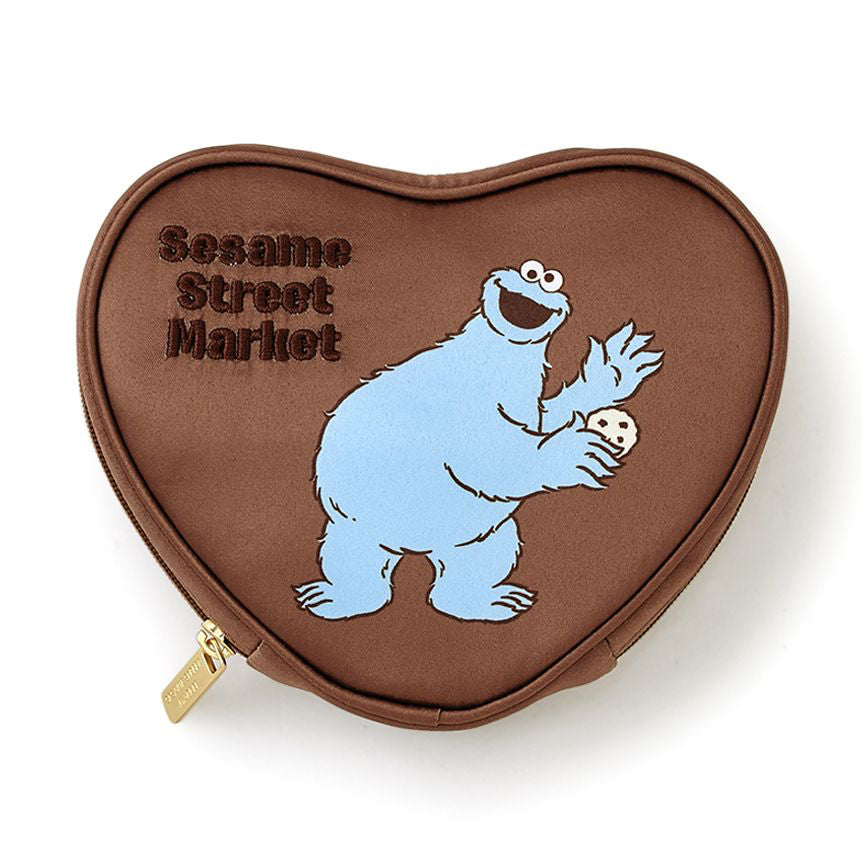 Sesame Street Market SWEET VALENTINE’S DAY 情人節系列 - 心型Pouch