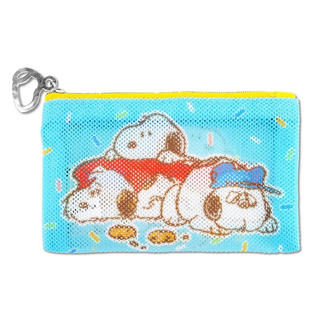 Snoopy Town「ANDY,OLAF, and SNOOPY Sprinkled with playfulness」- Pouch