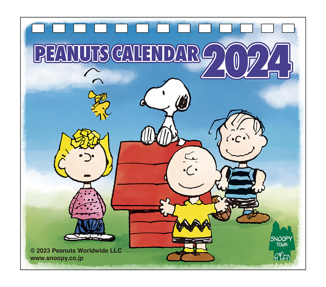 【Order】Snoopy Town Limited Edition Desk Calendar 2024