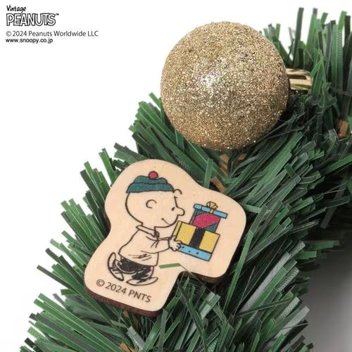 Peanuts Snoopy Vintage Christmas 2024 聖誕花圈