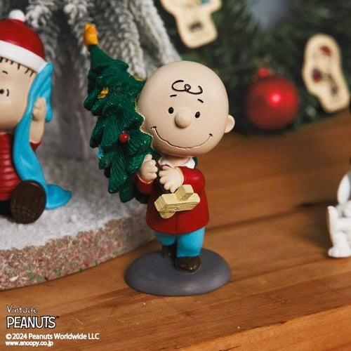 Peanuts Snoopy Vintage Christmas 2024 聖誕限定小擺設 - charlie brown