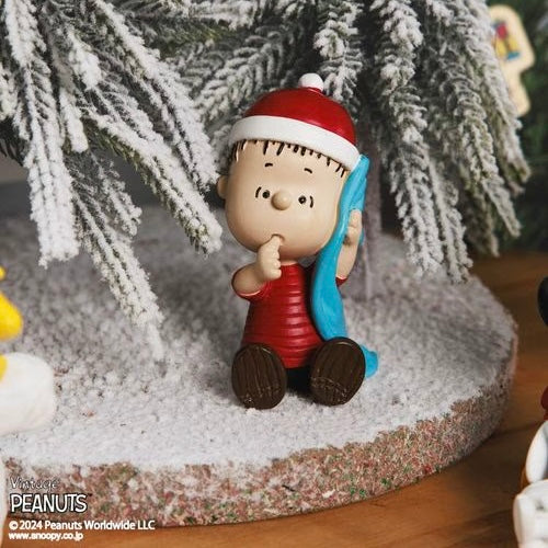 Peanuts Snoopy Vintage Christmas 2024 聖誕限定小擺設 - Linus