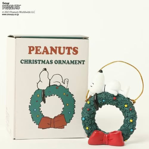 Peanuts Snoopy Vintage Christmas 2024 聖誕限定立體掛飾 聖誕樹佈置