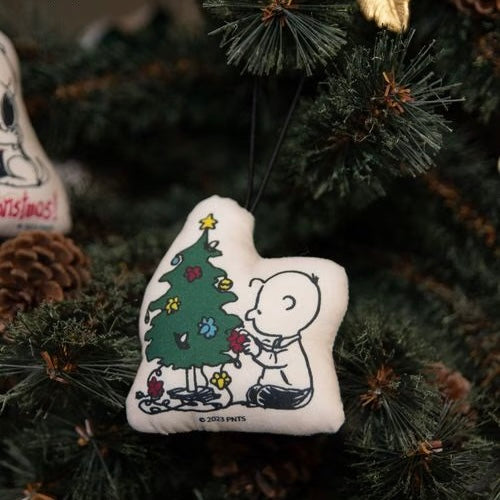 【Order】Peanuts Snoopy Vintage Christmas 2024 Fabric Christmas Tree Ornament