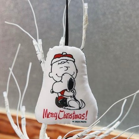 Peanuts Snoopy Vintage Christmas 2024 布製聖誕樹掛飾