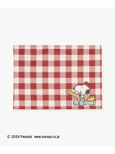 【Pre-order | Oct】Afternoon Tea Living "PEANUTS IN PARIS" - Lunch Mat (Red)