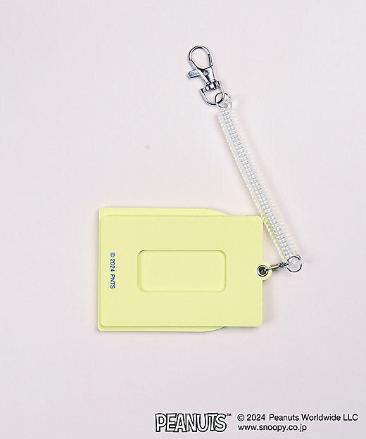 【Pre-Order】Snoopy in Ginza Exhibition - Retractable elastic strap card holder / ID holder