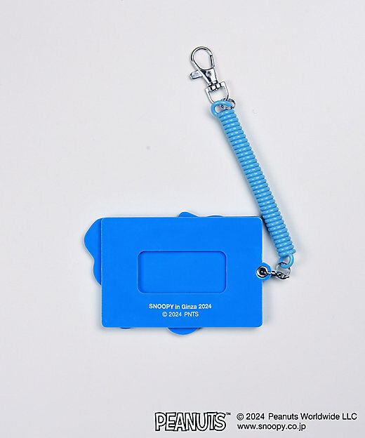 【Pre-Order】Snoopy in Ginza Exhibition - Retractable elastic strap card holder / ID holder