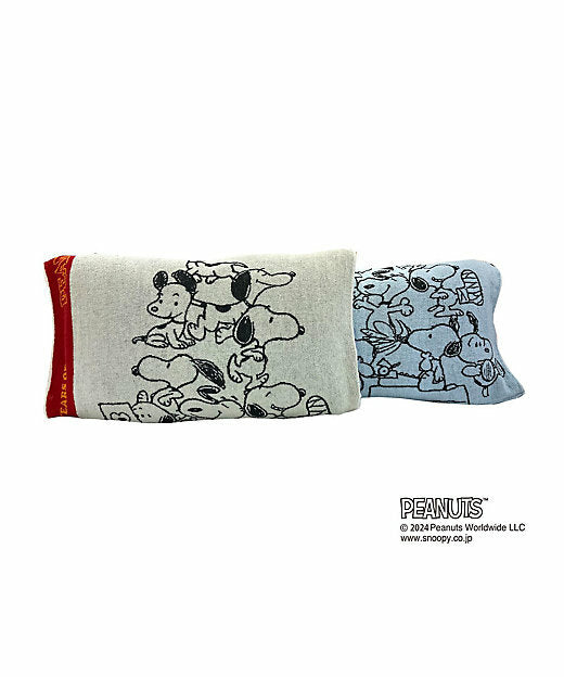 【預訂】Snoopy in Ginza 銀座展 - PEANUTS 75周年 毛巾枕頭套