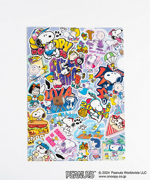 【預訂】Snoopy in Ginza 銀座展 - A4 Clear File