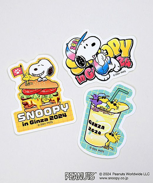 【預訂】Snoopy in Ginza 銀座展 - Die-Cut 貼紙