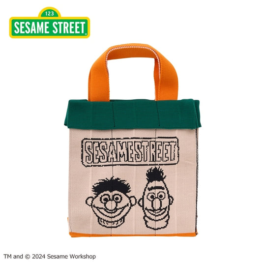 Sesame Street 芝麻街 KNT365 編織款 Totebag（CO-KNITTY FACE）