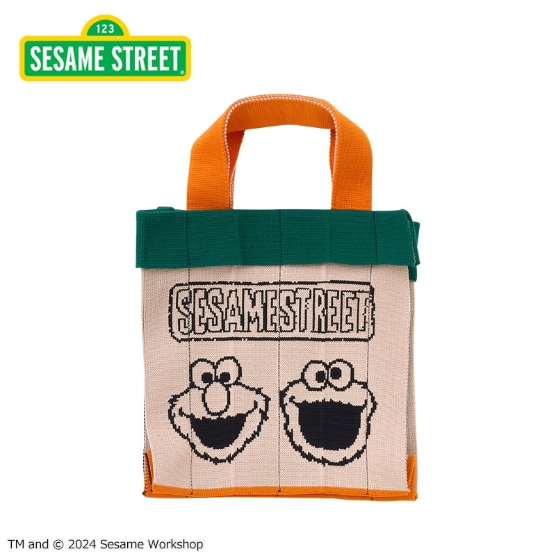 Sesame Street 芝麻街 KNT365 編織款 Totebag（CO-KNITTY FACE）