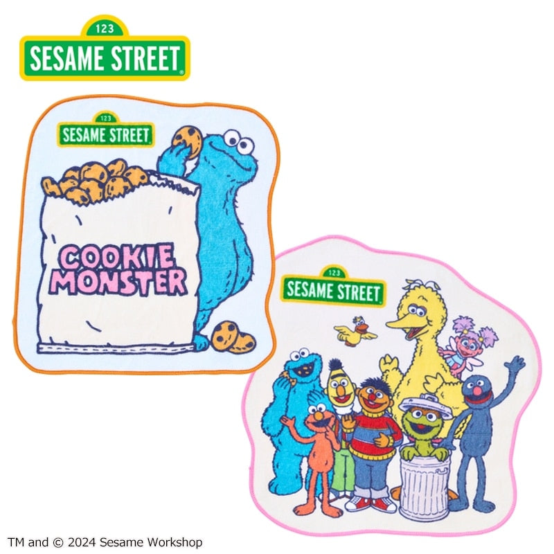 Sesame Street 芝麻街 Die-Cut 小毛巾