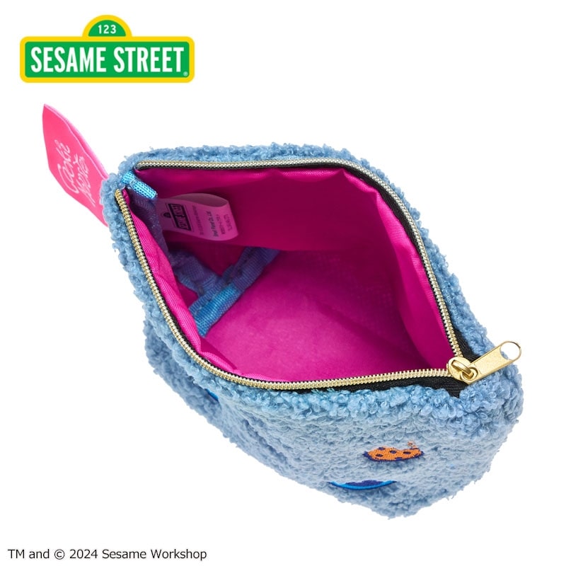 【訂貨】Sesame Street 芝麻街 毛毛Pouch 收納包（船型）