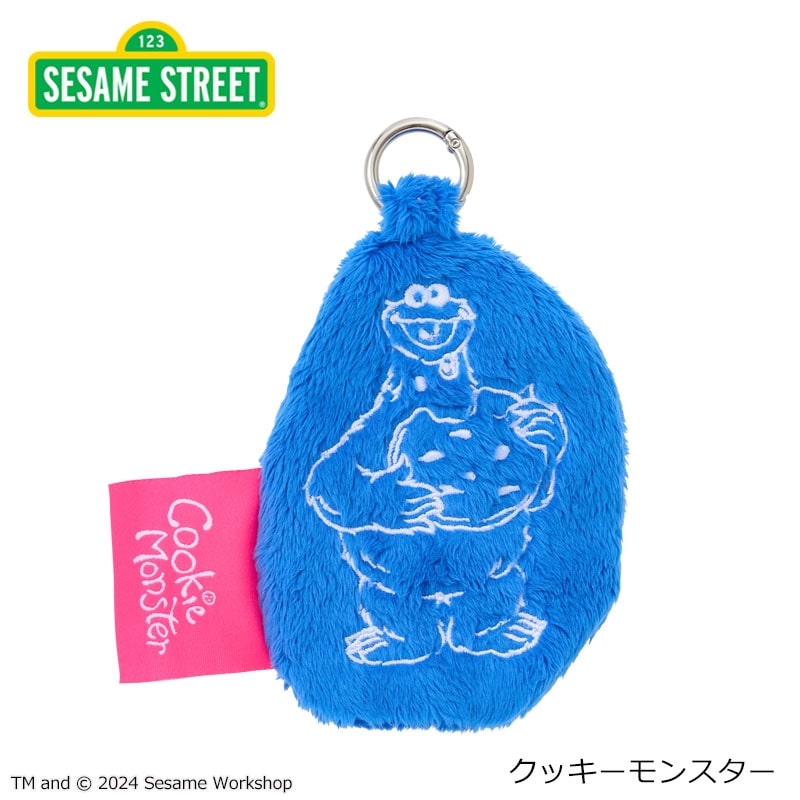 【Order】Sesame Street Mini Pouch with Carabiner