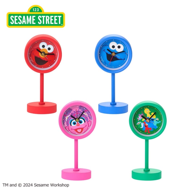 【訂貨】Sesame Street 芝麻街 迷你坐檯時鐘