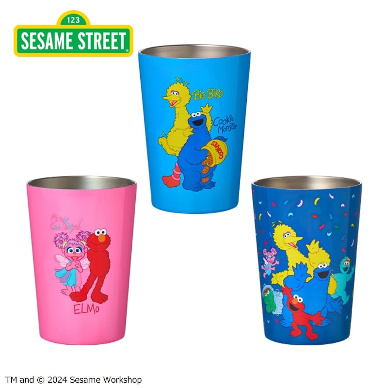 【訂貨】Sesame Street 芝麻街 GO MUG 不鏽鋼隨行杯