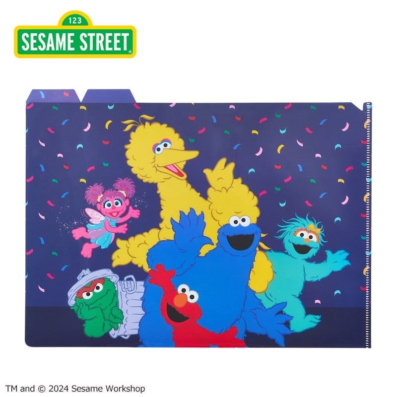 Sesame Street 芝麻街 3-pockets File