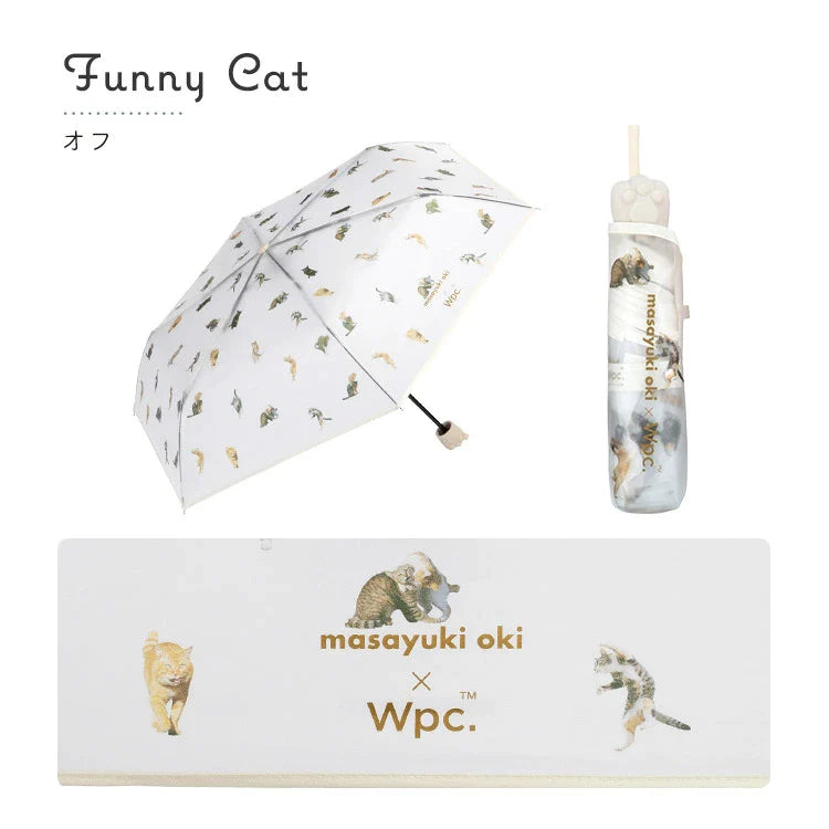 【訂貨】沖昌之×Wpc. 貓咪肉球縮骨遮 折傘