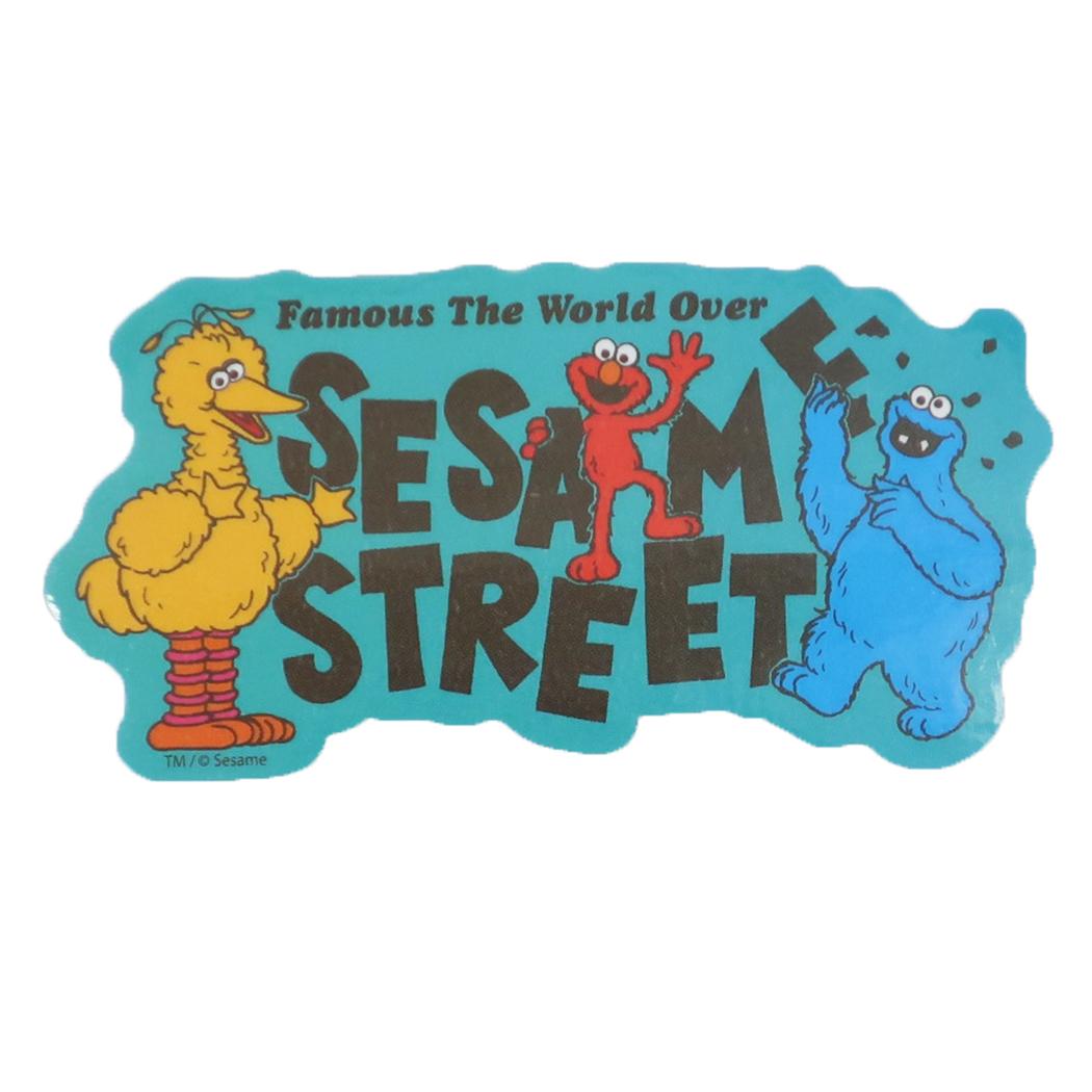 【訂貨】芝麻街耐水耐光貼紙（Cookie Monster）