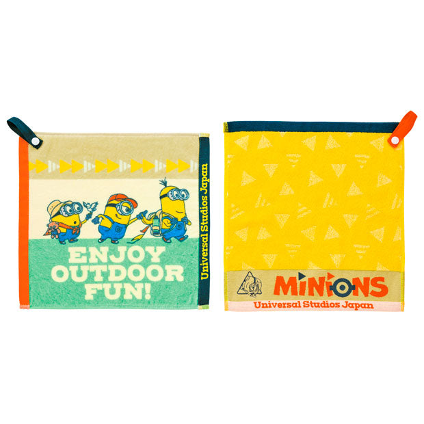 【訂貨】USJ「Minions Field Crew」Outdoor 系列 - 可掛式毛巾 Towel Set
