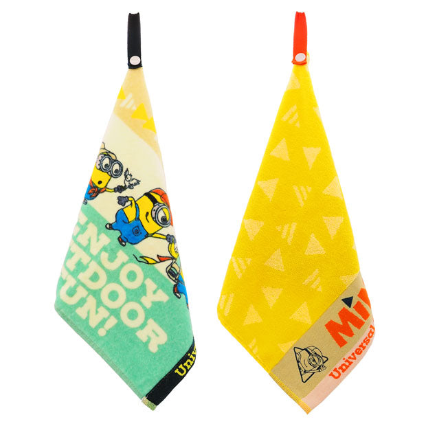 【訂貨】USJ「Minions Field Crew」Outdoor 系列 - 可掛式毛巾 Towel Set