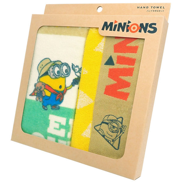 【訂貨】USJ「Minions Field Crew」Outdoor 系列 - 可掛式毛巾 Towel Set